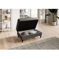 Taburet BELLIS 97 cm Flores 04 šedý