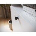 Komoda Dullum 60 cm bílá