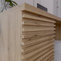 Psací stůl Bisett 120 cm dub Artisan