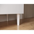 Komoda Dullum 200 cm bílá