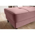 Taburet BELLIS 97 cm Velvetmat 24 růžový