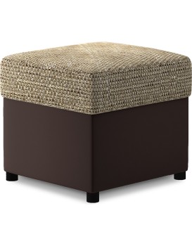 Taburet R3 46 cm Berlin 03/eko kůže Soft 66 béžovo-hnědý