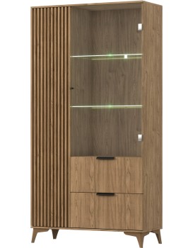 Vitrína Entsian 100 cm dub Artisan