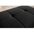 Taburet BELLIS 97 cm Flores 10 černý