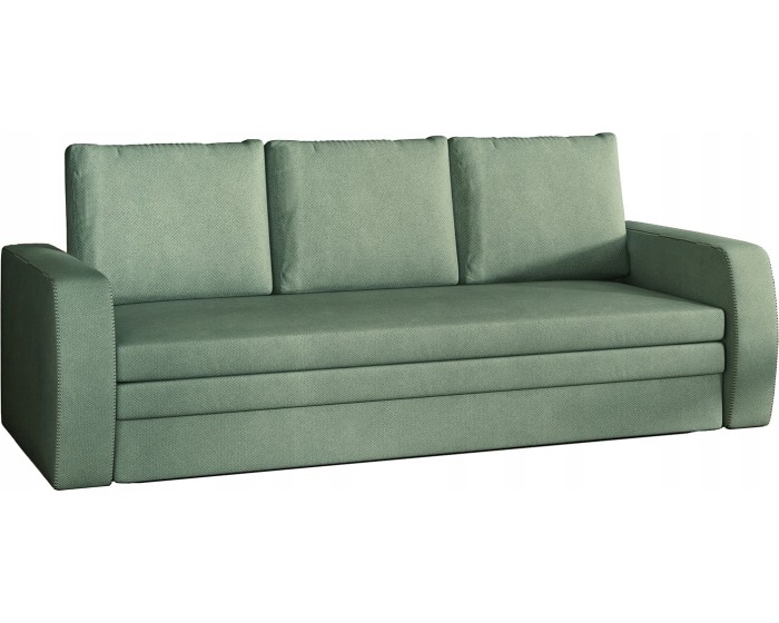 Rozkládací pohovka INVERSA 220 cm Soro 34 světle zelená