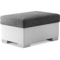 Taburet R4 85 cm Sawana 05/eko kůže Soft 17 šedo-bílý