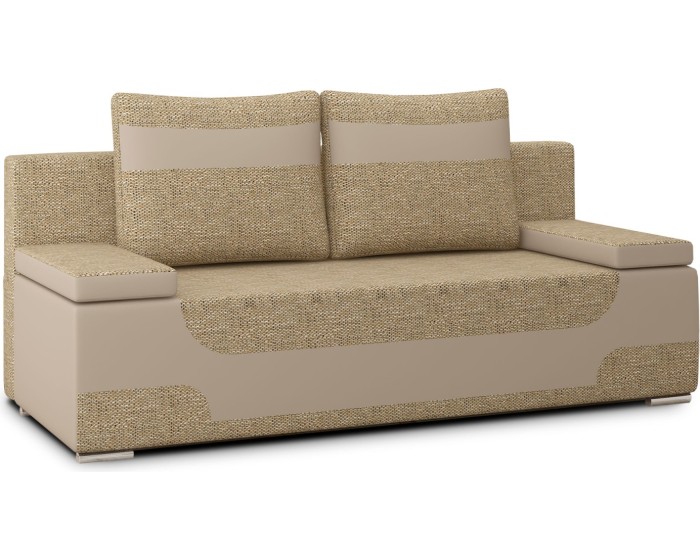 Rozkládací pohovka AREA 200 cm Berlin 03/Soft 33 béžová