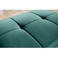 Taburet BELLIS 97 cm Velvetmat 38 tmavě zelený