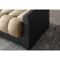 Rozkládací pohovka GARETT 212 cm Monolith 09/Monolith 97 hnědá