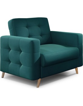 Křeslo ASGARD Mat Velvet 75 zelené