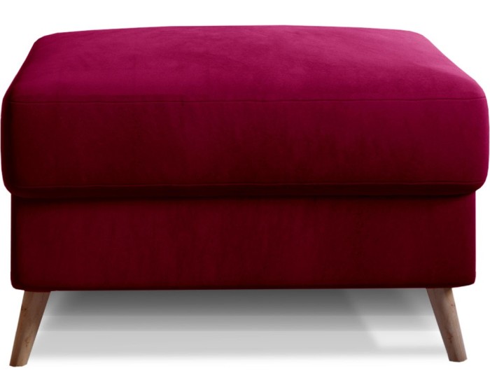 Taburet ASGARD 73 cm Mat Velvet 68 vínový