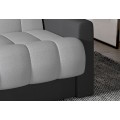 Rozkládací pohovka GARETT 212 cm Monolith 85/Monolith 97 šedá