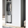 Šatní skříň Biancco 120 cm bílá