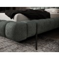 Dvoulůžková postel MAGENTTA 180x200 se zvedacím roštem Touch 100 zelená