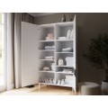 Šatní skříň Dullum 120 cm bílá