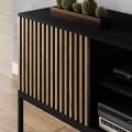 TV stolek Meorati 150 cm černý/dub Artisan