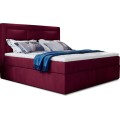 Dvoulůžková postel VIVRE 160x200 Mat Velvet 68 vínová