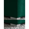Dvoulůžková postel VIVRE 180x200 Monolith 37 tmavě zelená