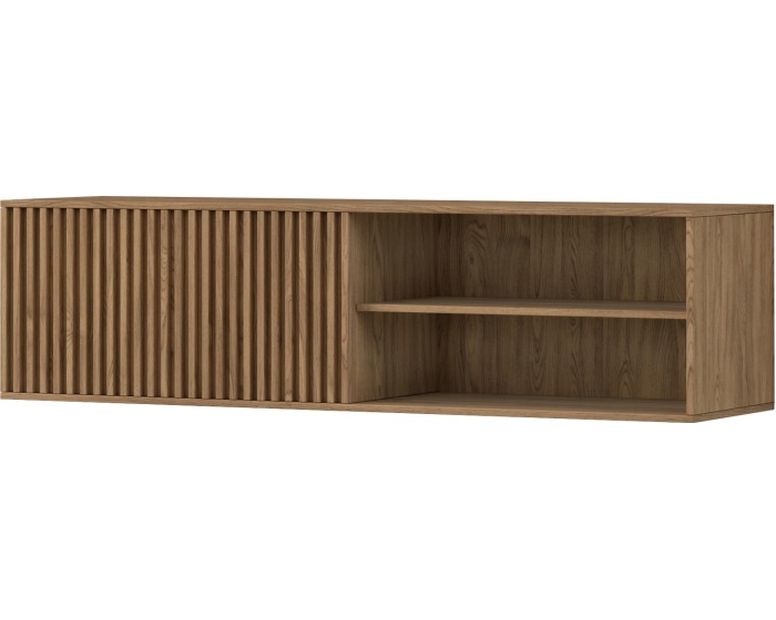 Závěsný TV stolek Entsian 150 cm dub Artisan