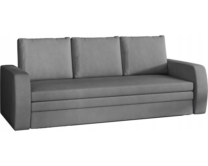Rozkládací pohovka INVERSA 220 cm Soro 93 tmavě šedá