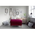 Taburet ASGARD 73 cm Mat Velvet 68 vínový