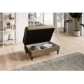 Taburet BELLIS 97 cm Nube 20 světle hnědý