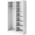 Šatní skříň Biancco 120 cm bílá