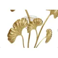 Svícen Iris 44 cm zlatý/černý