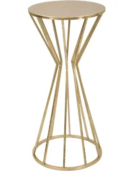 Odkládací stolek Stick Glam 80 cm zlatý