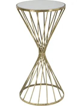 Odkládací stolek Hypnos 70 cm zlatý