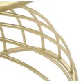 Odkládací stolek Flush 35 cm černo-zlatý