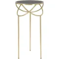 Odkládací stolek Ring 40 cm černo-zlatý