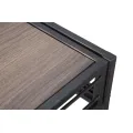 Konzolový stolek Essential 110 cm černý/hnědý