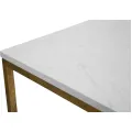 Odkládací stolek Double 47 cm zlatý/mramor
