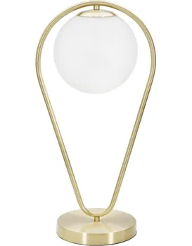 Stolní lampa Glamy Drop 50 cm zlatá