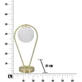 Stolní lampa Glamy Drop 50 cm zlatá