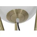 Stojací lampa Glamy 155 cm bílá/zlatá