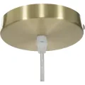 Závěsný lustr Glamy 46 cm bílý/zlatý