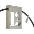 Kovové nástěnné hodiny Silvery 61 cm černé/stříbrné