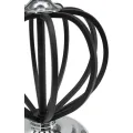Stolní lampa Darky Silver 44,5 cm černo-stříbrná