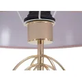 Stolní lampa Krista 64 cm růžovo-zlatá