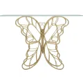 Konzolový stolek Butterfly 110 cm zlatý