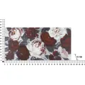 Obraz Flower Darkback 120x60 cm červeno-bílý