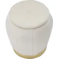 Taburet PARIS 43 cm krémový