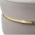Taburet PARIS 35 cm šedý