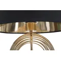Stolní lampa Maxt 53,5 cm černo-zlatá