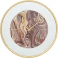 Nástěnné hodiny Mirror 60 cm zlaté/vícebarevné