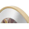 Nástěnné hodiny Mirror 60 cm zlaté/vícebarevné