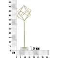 Kovová dekorace Cube 52,5 cm zlatá