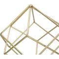 Kovová dekorace Cube 41,5 cm zlatá